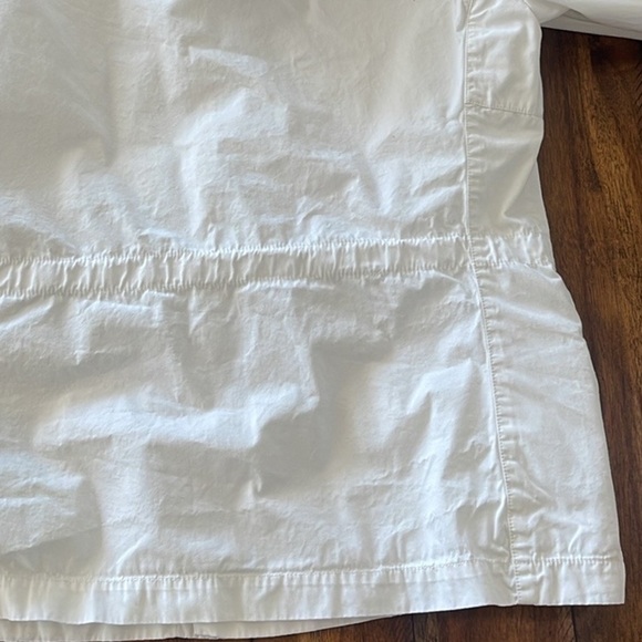 Tommy Hilfiger men’s white field cargo military jacket hooded size XL - Picture 8 of 16